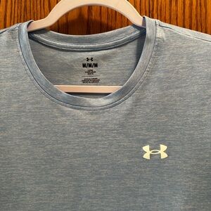 Under Armour Women's Heather Sky Blue Performance Short Sleeve Tee